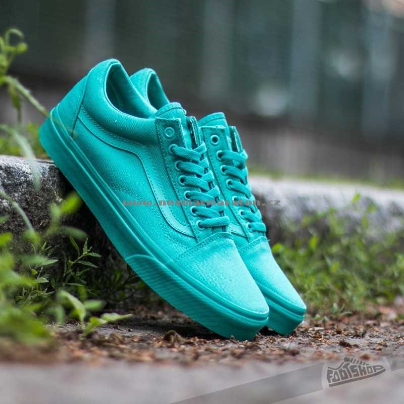 Vans Old Skool (Mono) Bright Aqua jufq850w4dbx
